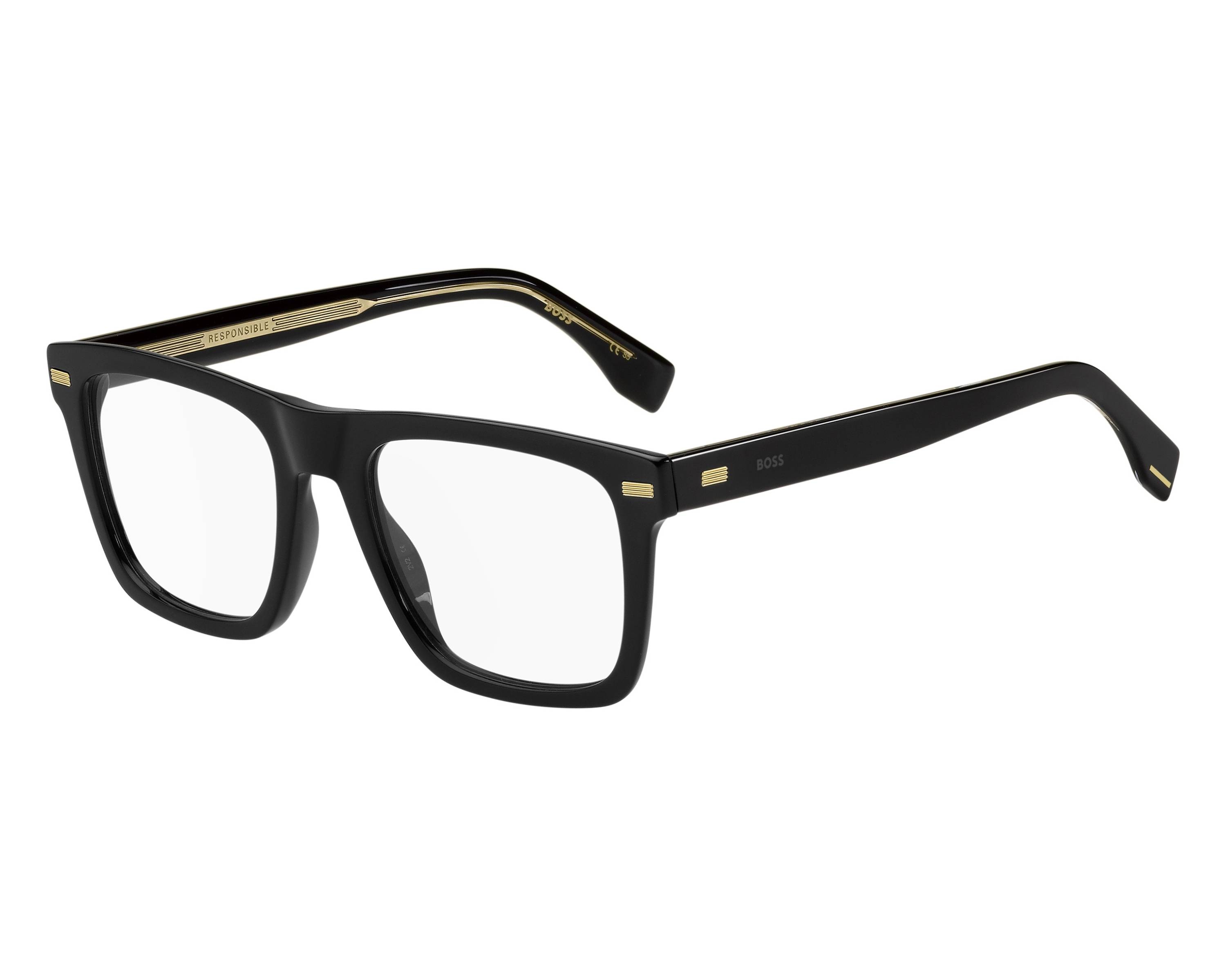 Hugo Boss eyeglasses BOSS-1445 807 52 20 Black - 