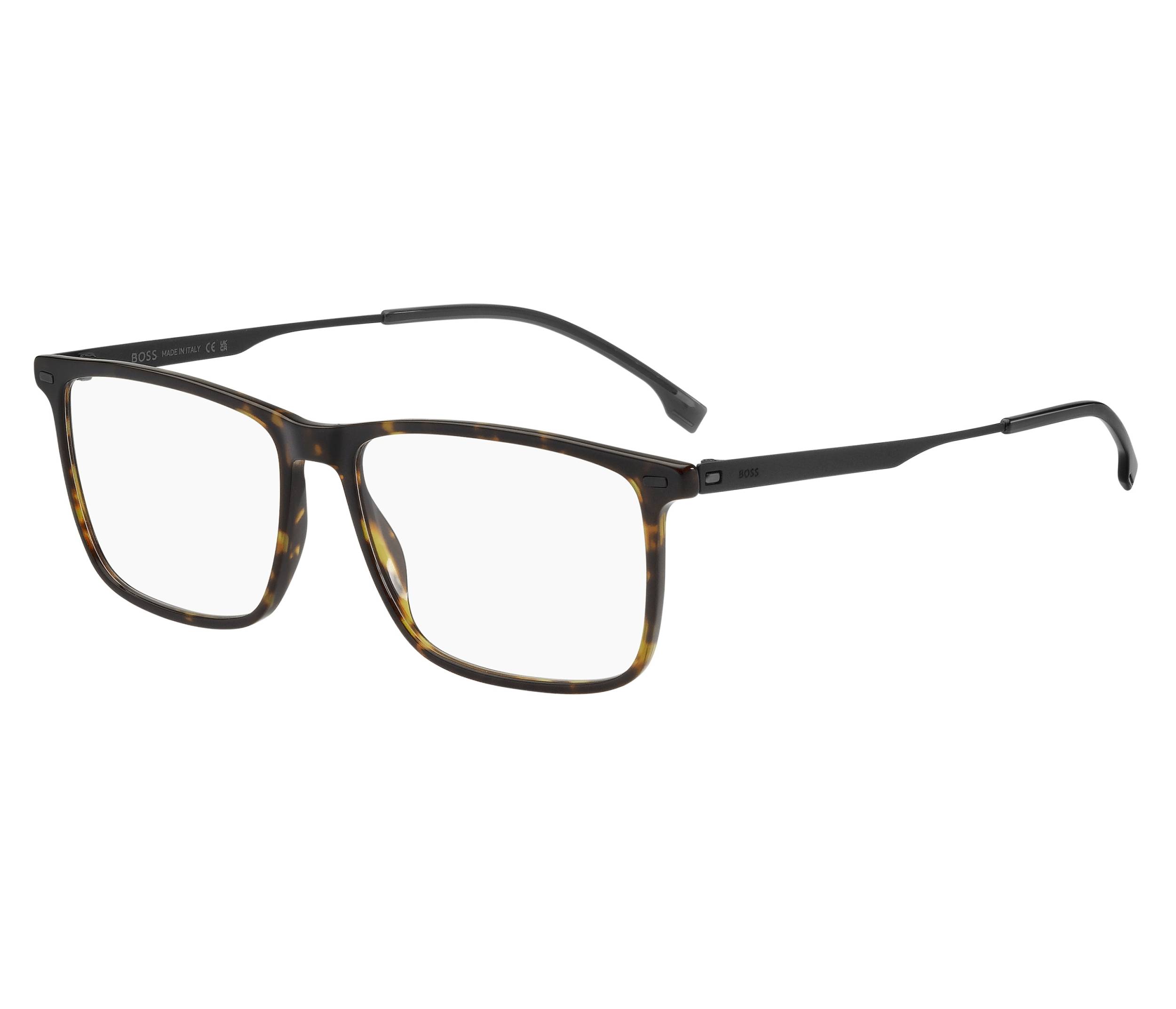 Hugo Boss eyeglasses BOSS-1642 2OS 55 15 HavanaBlack - 