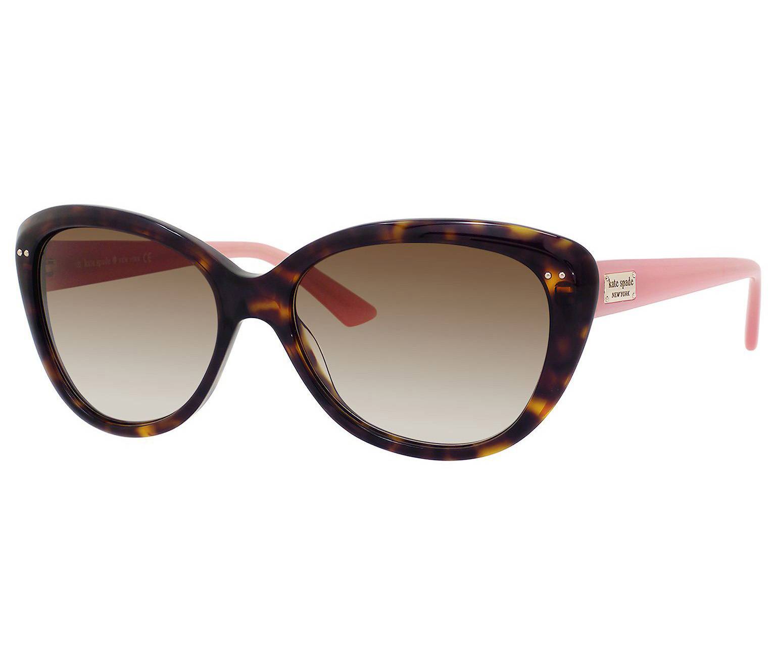 Kate Spade sunglasses angelique-s juhy6 55 16 HavanaPink - 