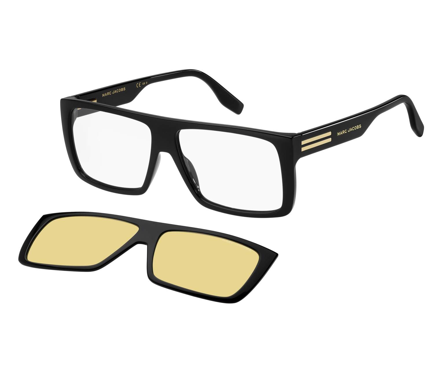 Marc Jacobs eyeglasses MARC-672-CS 71C/HO 58 13 BlackYellow - 