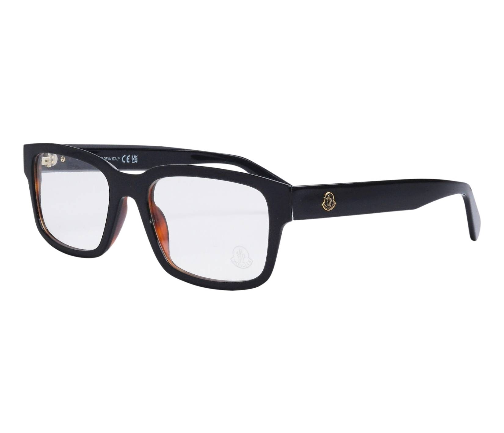 Moncler eyeglasses ML5124-V 005 54 19 Black Brown - 8900 - 22250