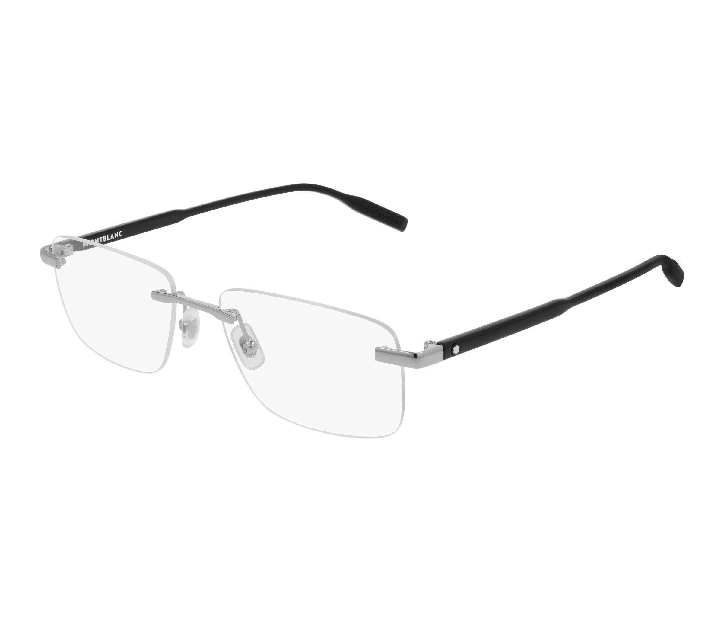 Mont Blanc eyeglasses MB0088O 002 56 18 Silver - 