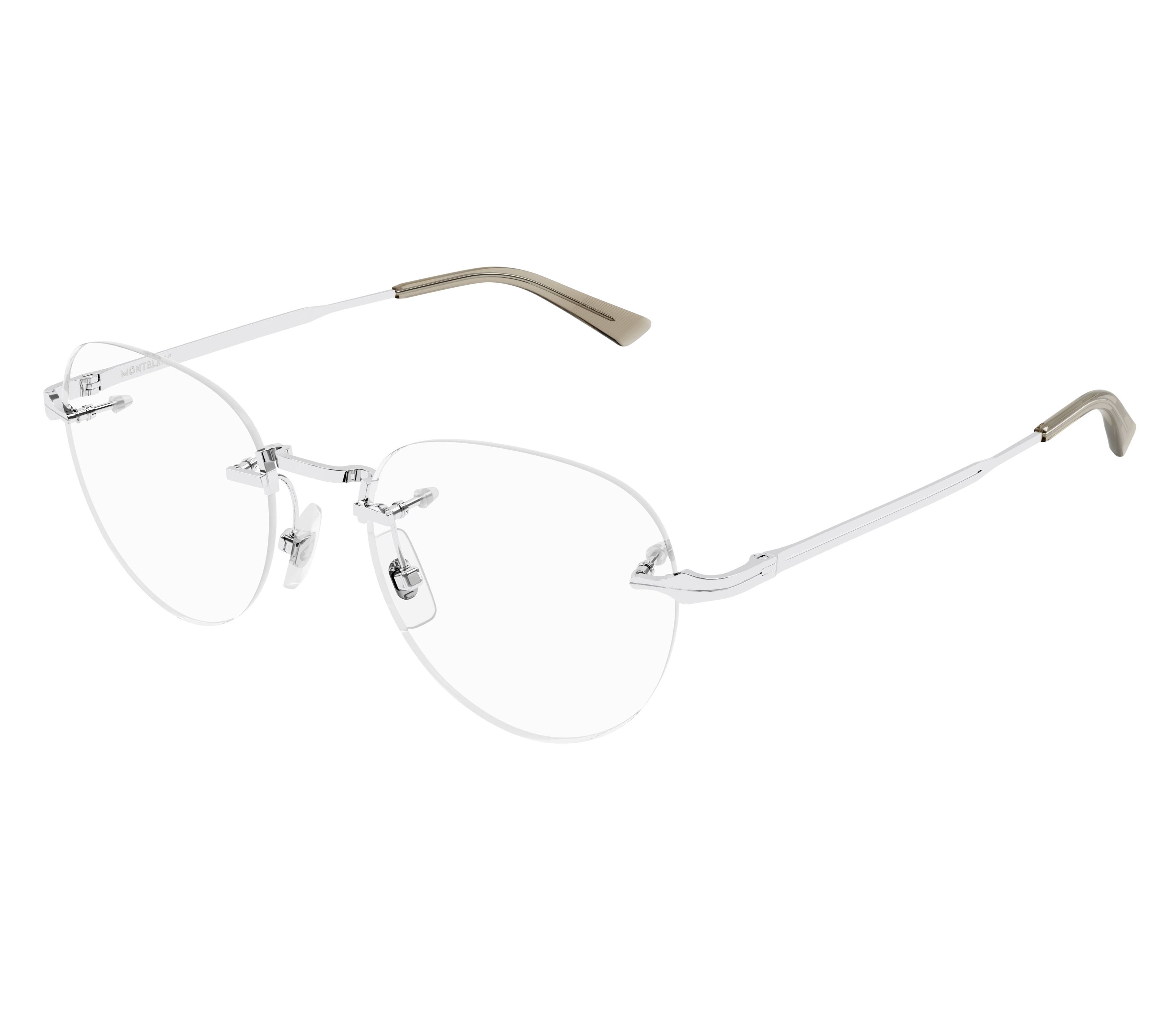 Mont Blanc eyeglasses MB0268O 002 52 20 Silver - 