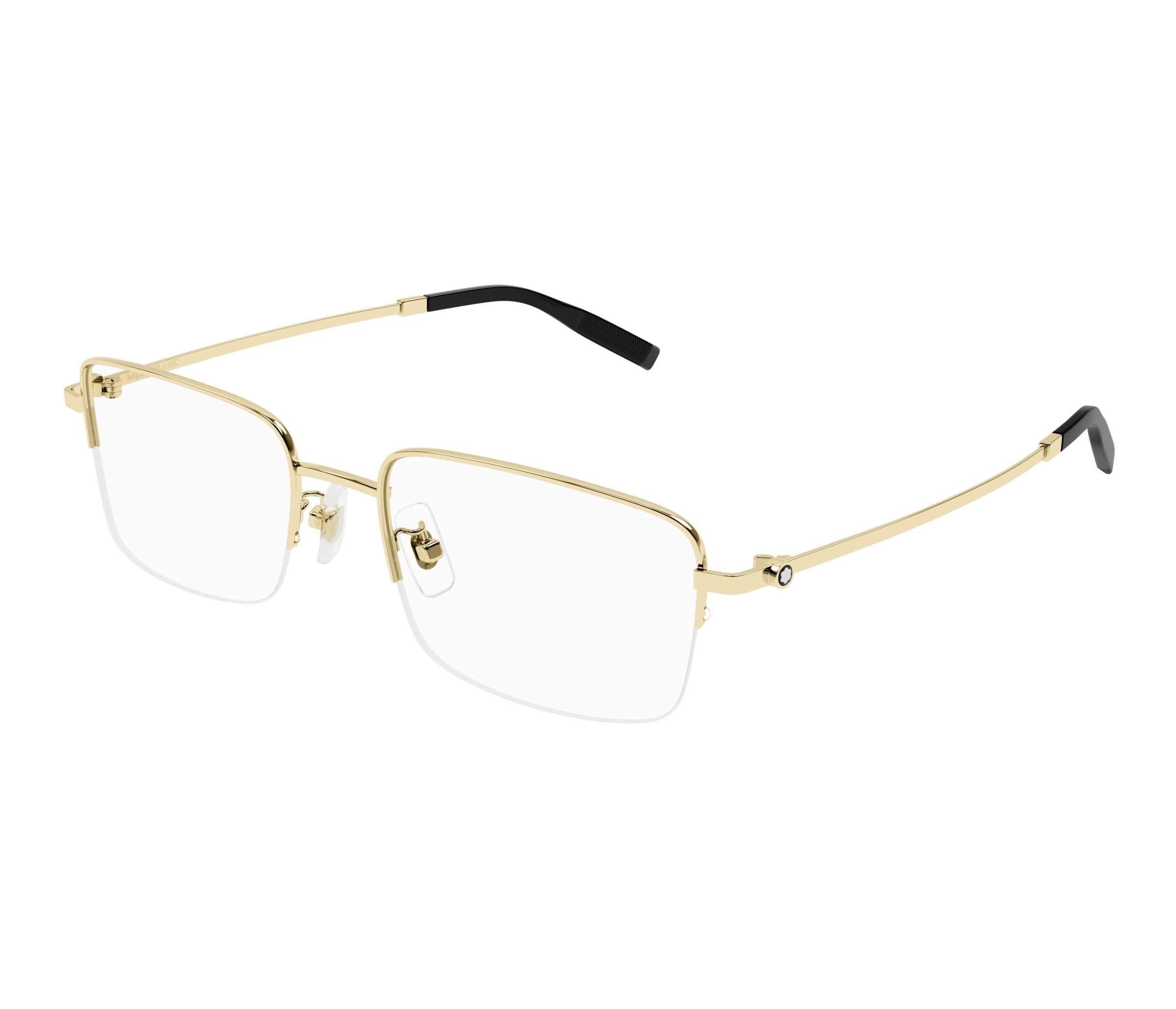 Mont Blanc eyeglasses MB0313OA 002 54 19 Gold - 