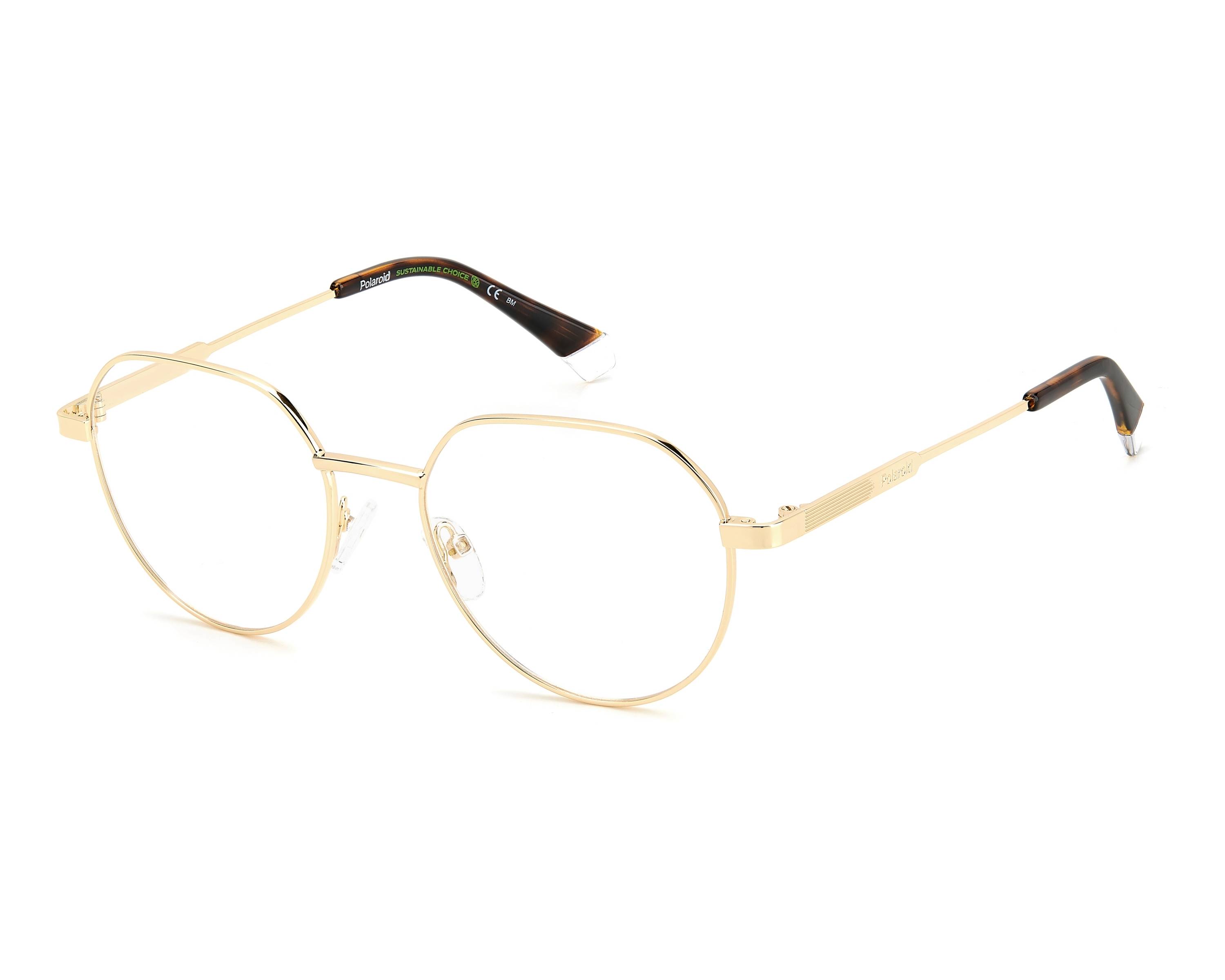 Polaroid eyeglasses PLD-D471 J5G 52 18 Gold - 
