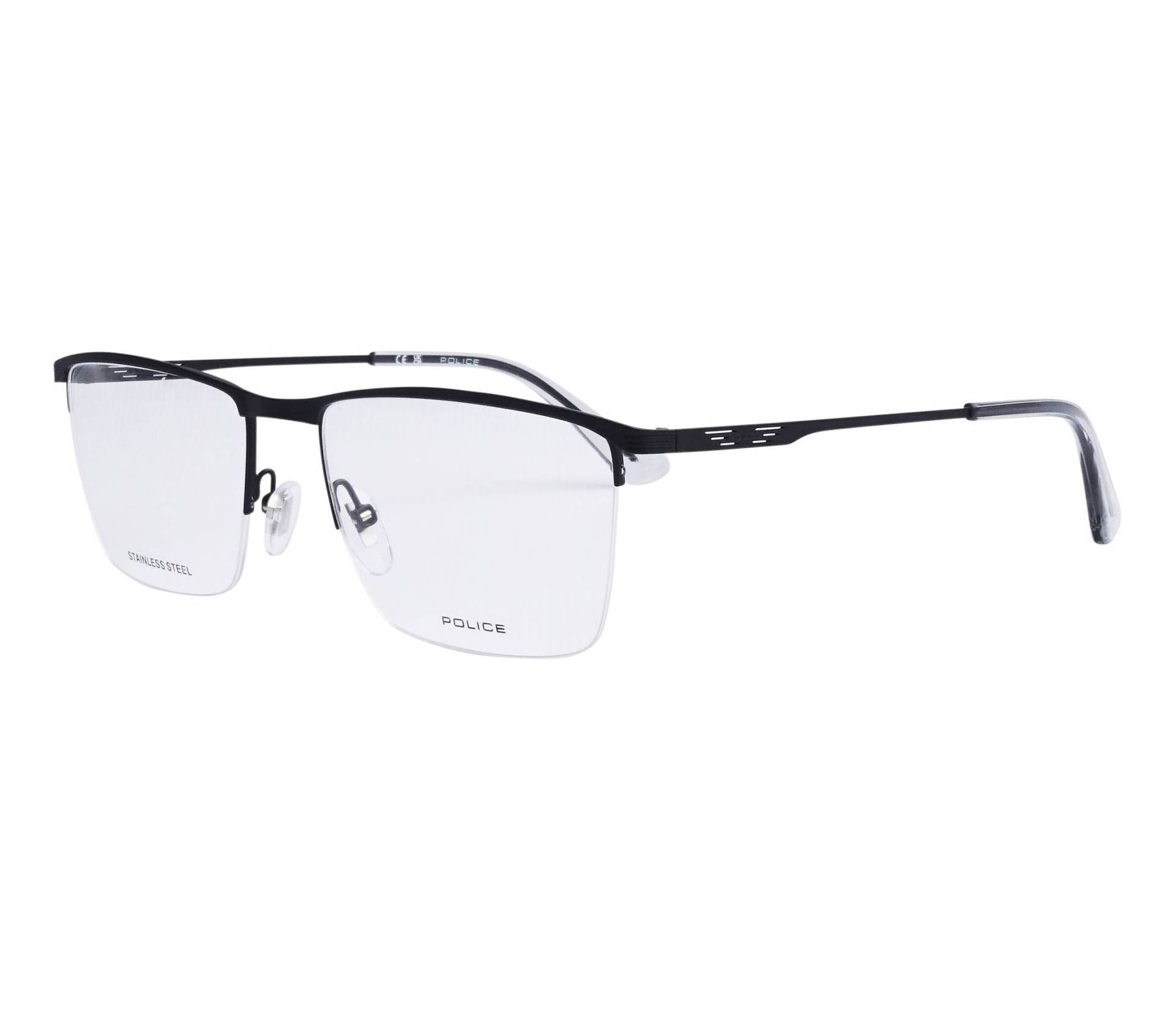Police eyeglasses VPLG75 0531 55 18 Black - 