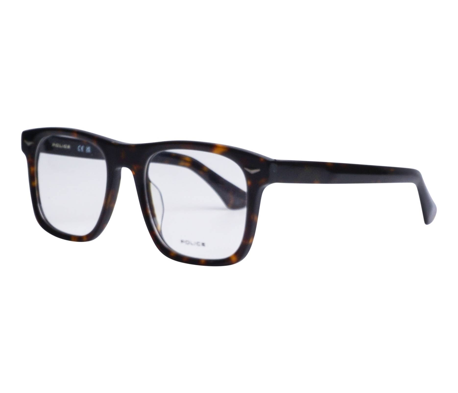 Police eyeglasses VPLL72 722V 52 20 Havana - 