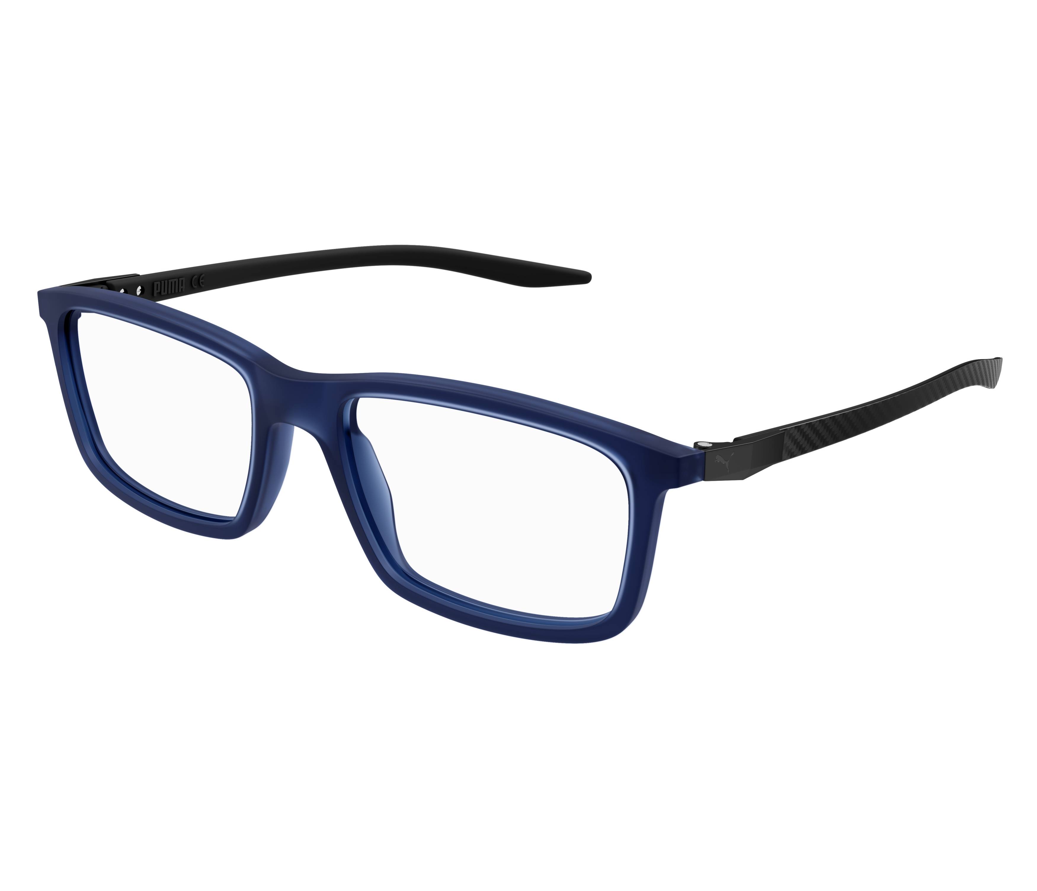 Puma eyeglasses PU0418O 003 55 18 Blue - 