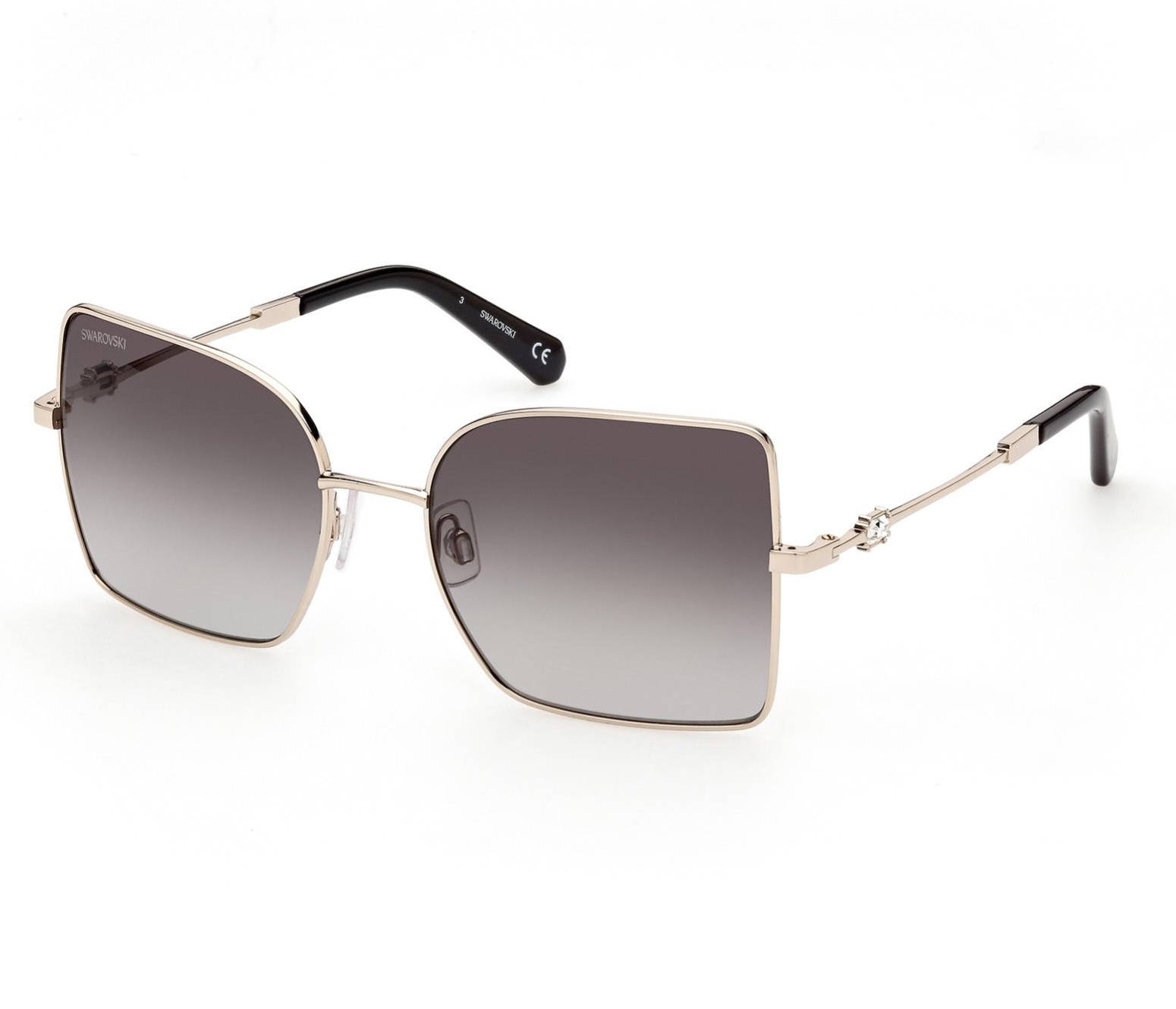 Swarovski sunglasses SK0353S 32B 57 18 Silver - 