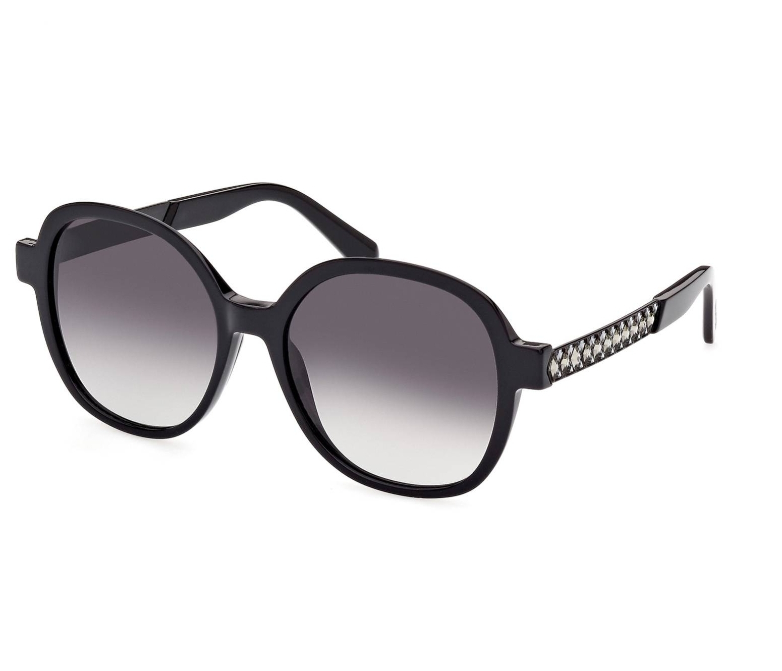 Swarovski sunglasses SK0365S 01B 56 17 BlackSilver - 