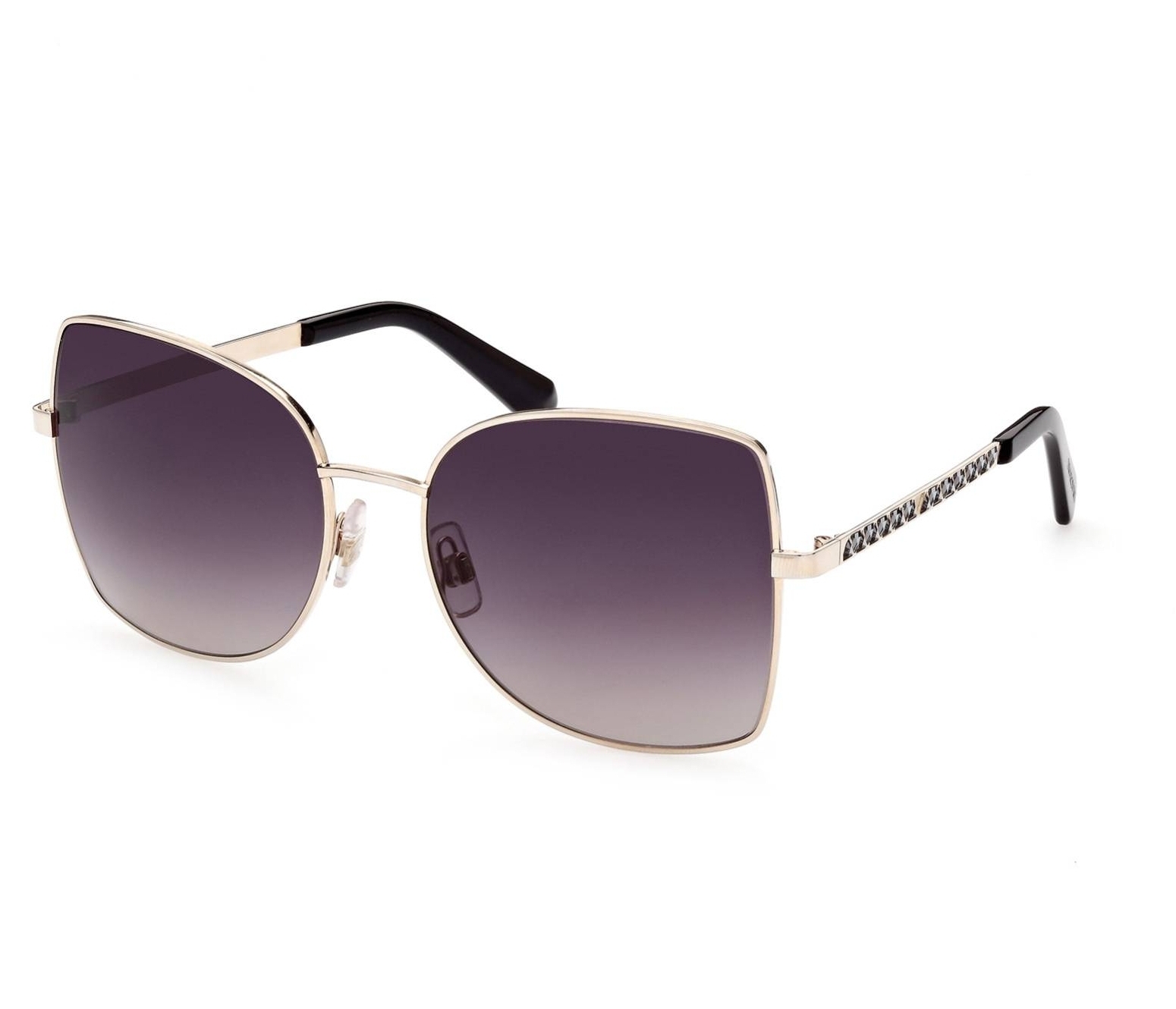Swarovski sunglasses SK0369S 28B 58 18 Rose gold - 