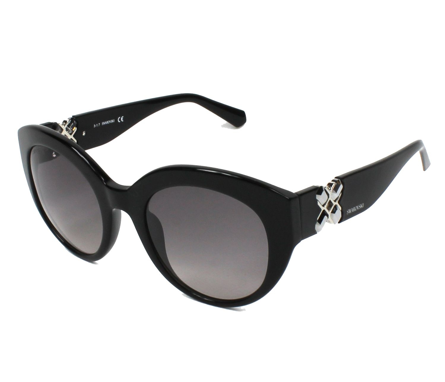 Swarovski sunglasses SK-140 01B 52 22 BlackSilver - 