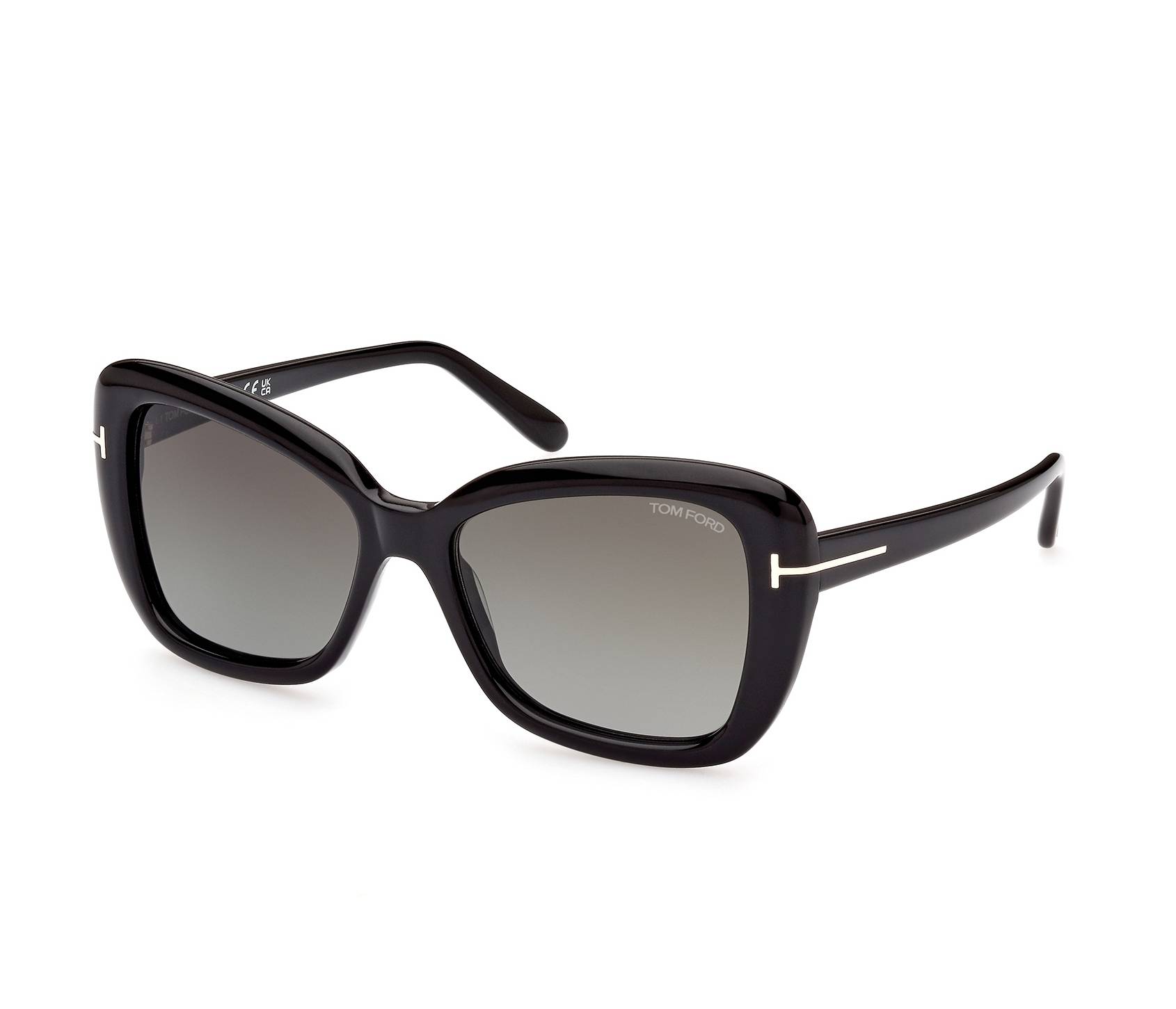 Tom Ford sunglasses FT1008-S 01B 55 17 BlackGold - 