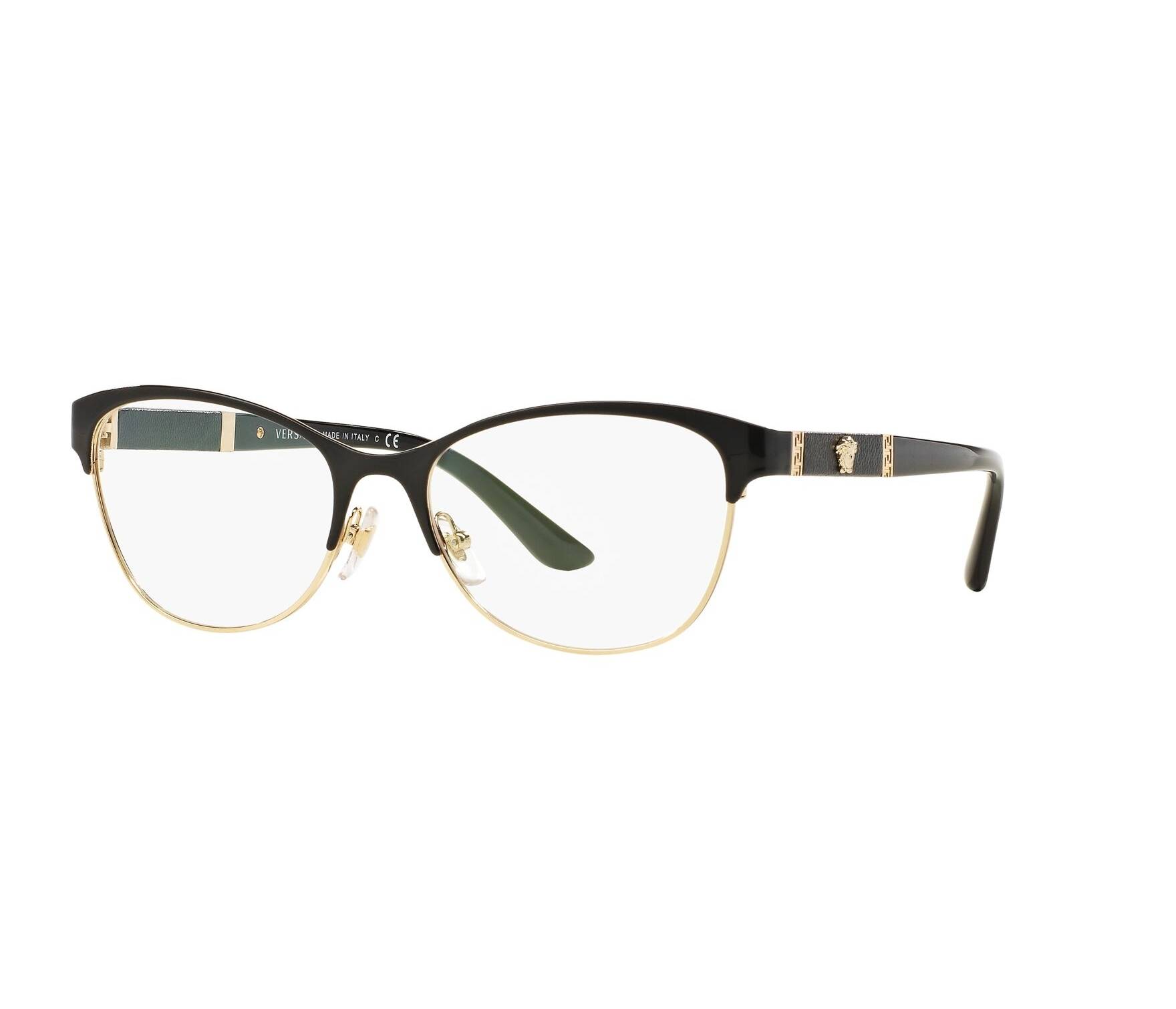 Versace eyeglasses VE1233Q 1366 53 17 Black - 