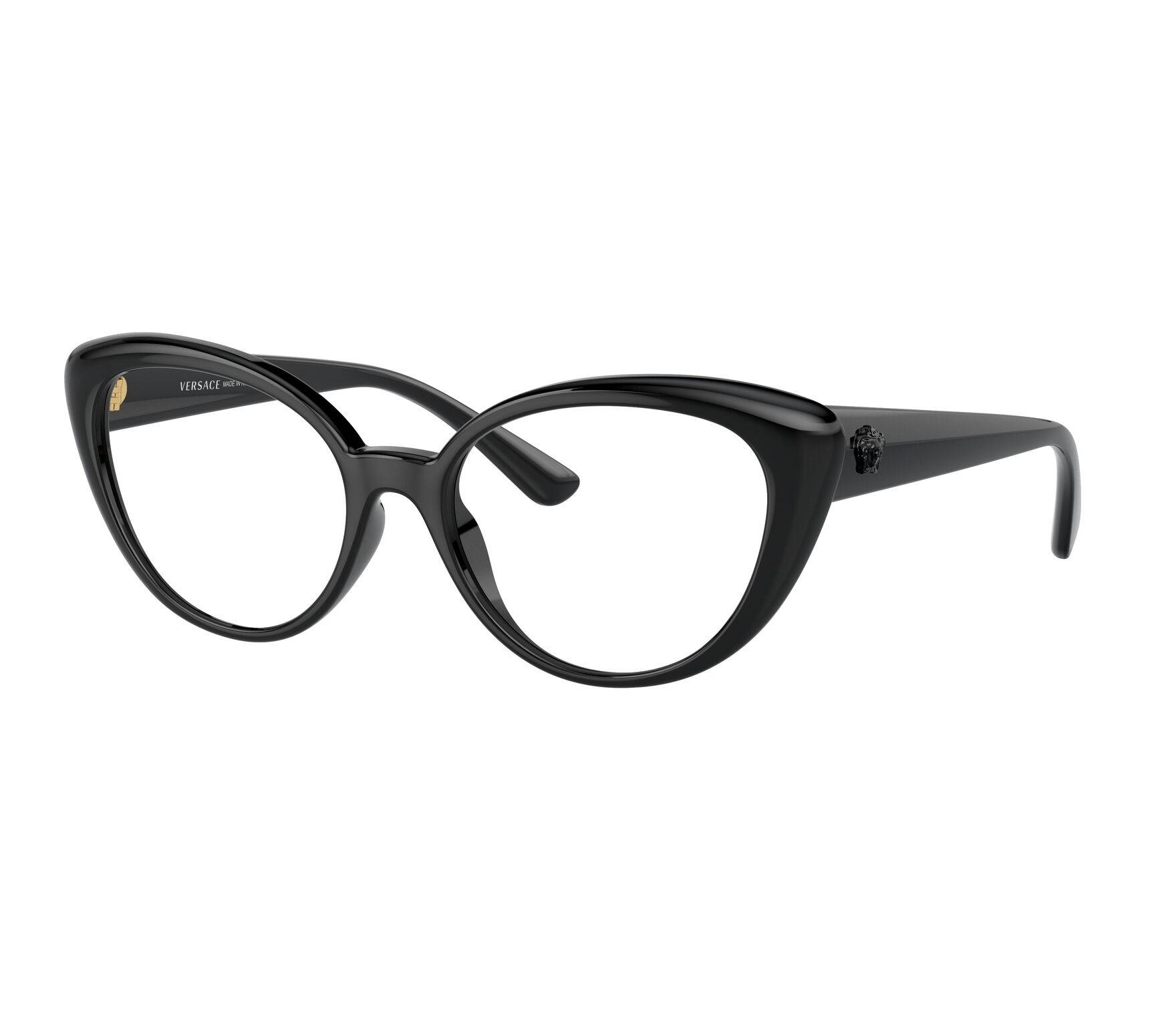 Versace eyeglasses VE3349U GB1 53 17 Black - 