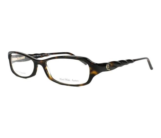 Alexander McQueen eyeglasses AMQ-4162 086 52 15 Havana