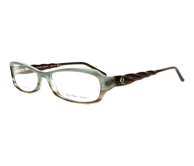 Alexander McQueen eyeglasses AMQ-4162 R4E 52 15 MixBrown