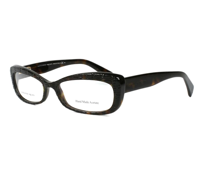 Alexander McQueen eyeglasses AMQ-4203 086 52 15 Havana