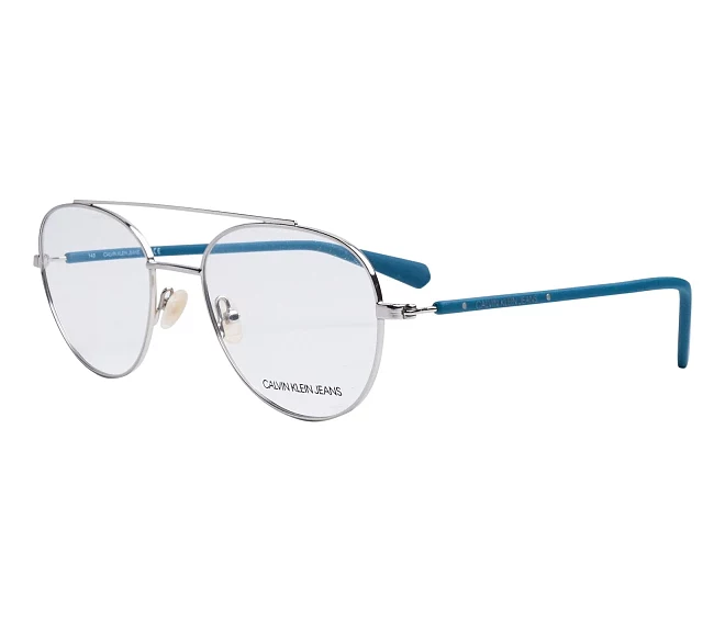 Calvin Klein eyeglasses CKJ-20304 045 52 19 SilverTurquoise