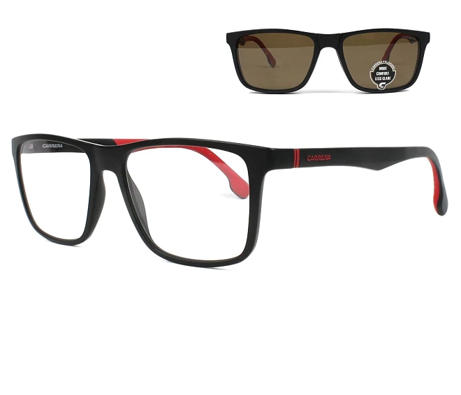 Carrera eyeglasses 4009-CS 003 54 17 BlackRed