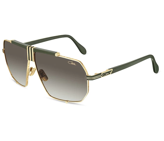 Cazal sunglasses 0996 003 64 9 GoldGreen
