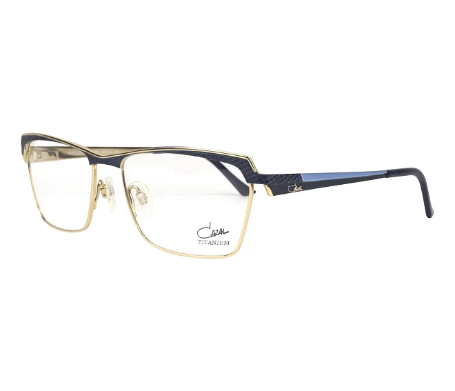 Cazal eyeglasses 1225 003 53 16 GoldBlue