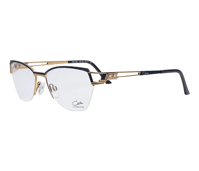 Cazal eyeglasses 1266 003 53 17 BlueGold
