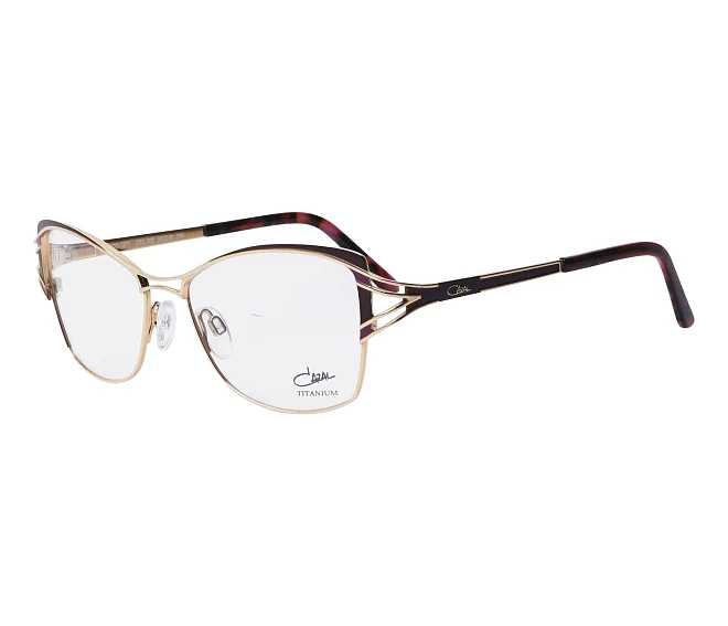 Cazal eyeglasses 1271 002 55 16 GoldLila