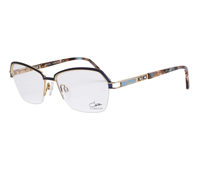 Cazal eyeglasses 1278 001 52 16 BlueGold