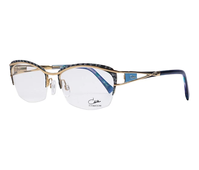Cazal eyeglasses 1281 002 54 17 BlueGold