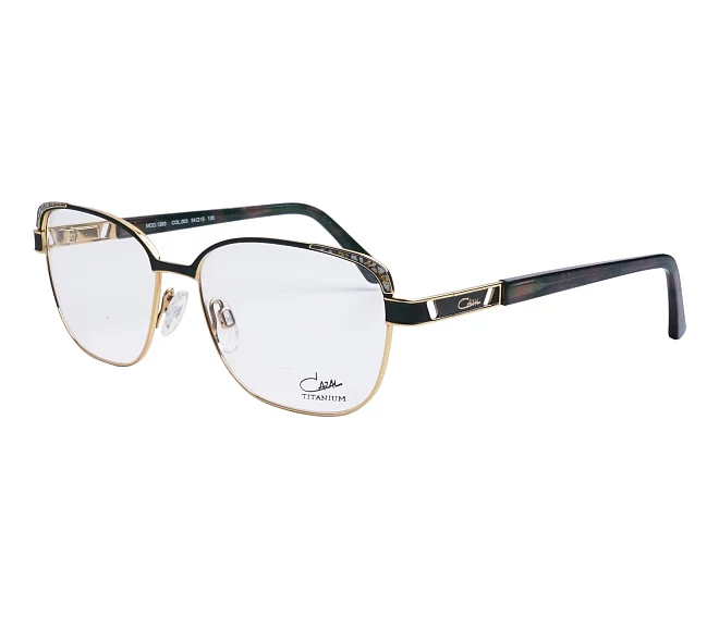 Cazal eyeglasses 1283 003 54 15 GreenGold