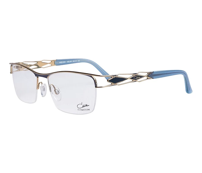 Cazal eyeglasses 4304 001 57 17 GoldGrey