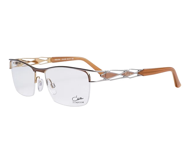 Cazal eyeglasses 4304 004 57 17 BronzeSilver