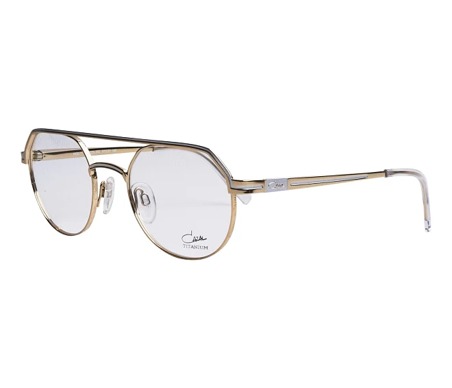 Cazal eyeglasses 7112 002 51 21 GoldWhite