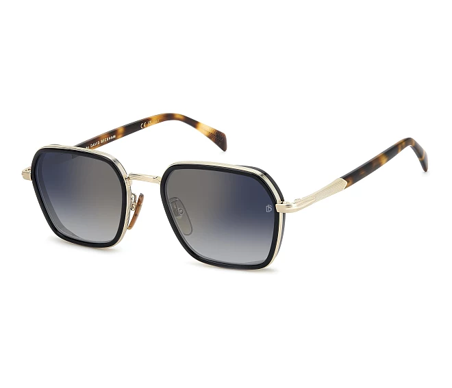 David Beckham sunglasses DB-1194-G-S RHL/1V 53 21 GoldBlack