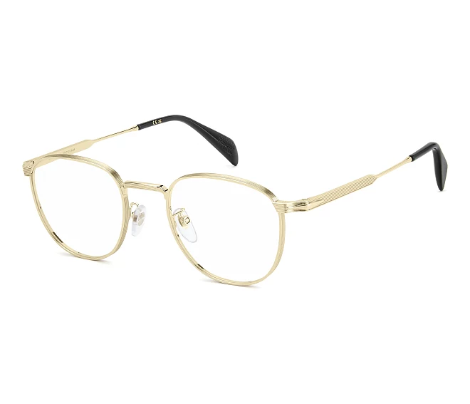 David Beckham eyeglasses DB-1241 RHL 49 21 GoldBlack