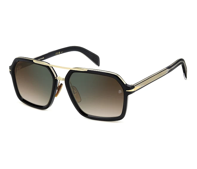 David Beckham sunglasses DB-7128-S 2M2/QY 58 18 BlackGold