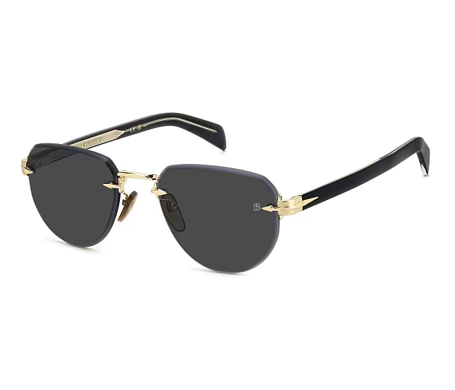David Beckham sunglasses DB-7144-S RHL/IR 55 20 GoldBlack