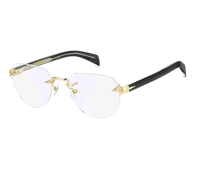 David Beckham eyeglasses DB-7145 RHL 54 20 GoldBlack