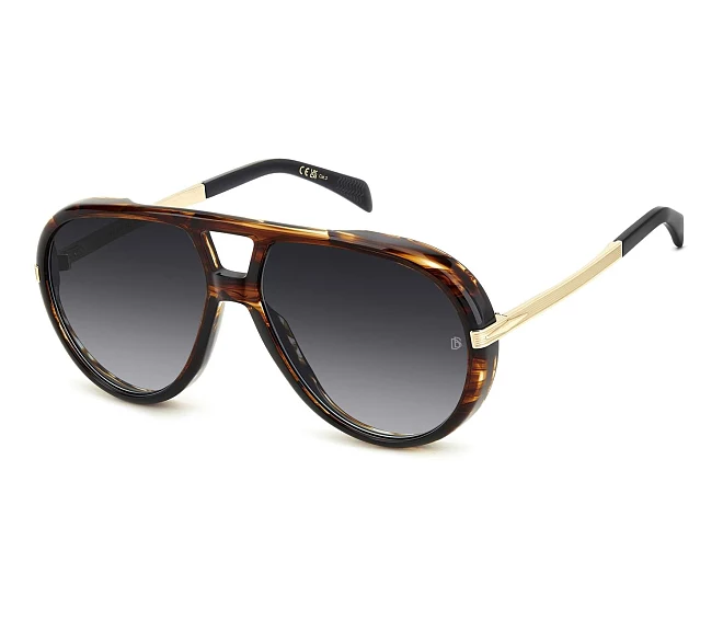 David Beckham sunglasses DB-99-VOYAGER HQZ/9O 61 15 BrownGold