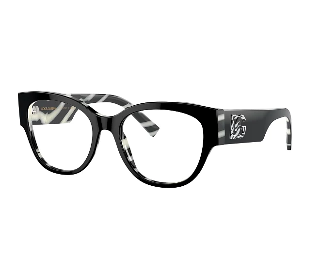 Dolce & Gabbana eyeglasses DG3377 3372 53 18 Black