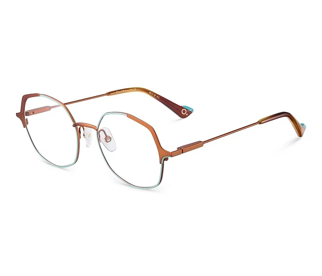 Etnia Barcelona eyeglasses GALATEA TQBZ 49 18 TurquoiseBronze