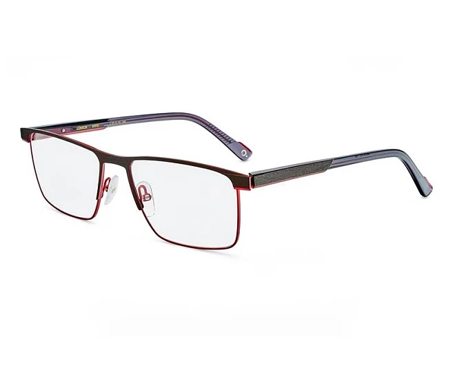 Etnia Barcelona eyeglasses LUBECK BRRD 55 18 BrownRed