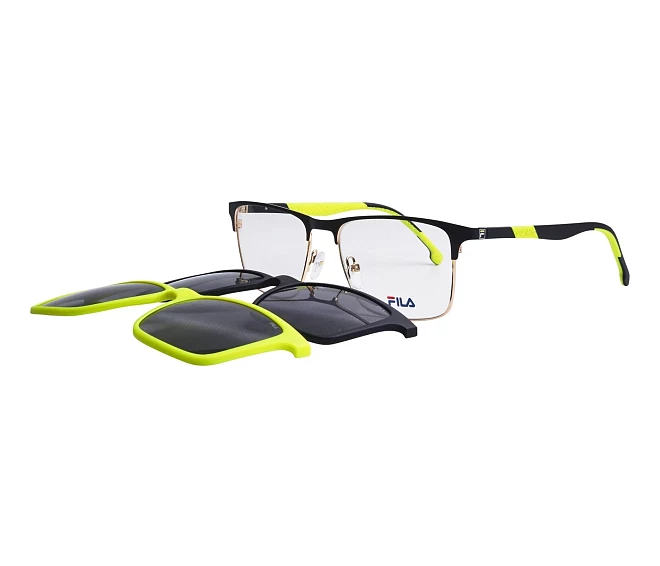 Fila eyeglasses UFI530 302P 54 17 BlackGold