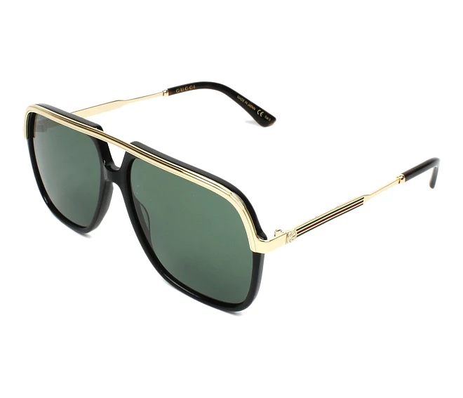 Gucci sunglasses GG-0200-S 001 57 14 BlackGold