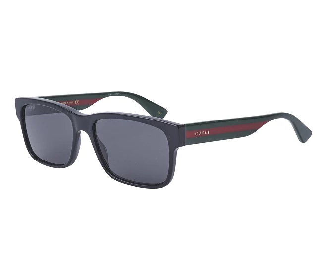 Gucci sunglasses GG-0340-S 006 58 17 BlackGreen