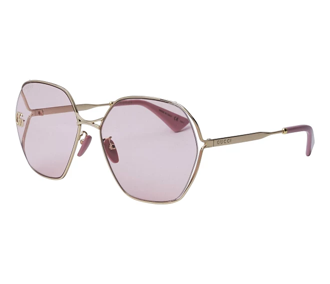 Gucci sunglasses GG-0818-SA 003 63 17 Gold