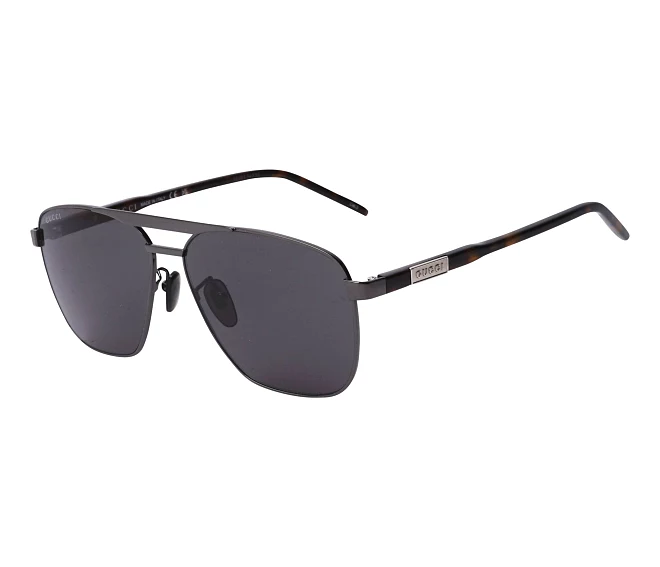 Gucci sunglasses GG1164S 001 58 13 Ruthenium