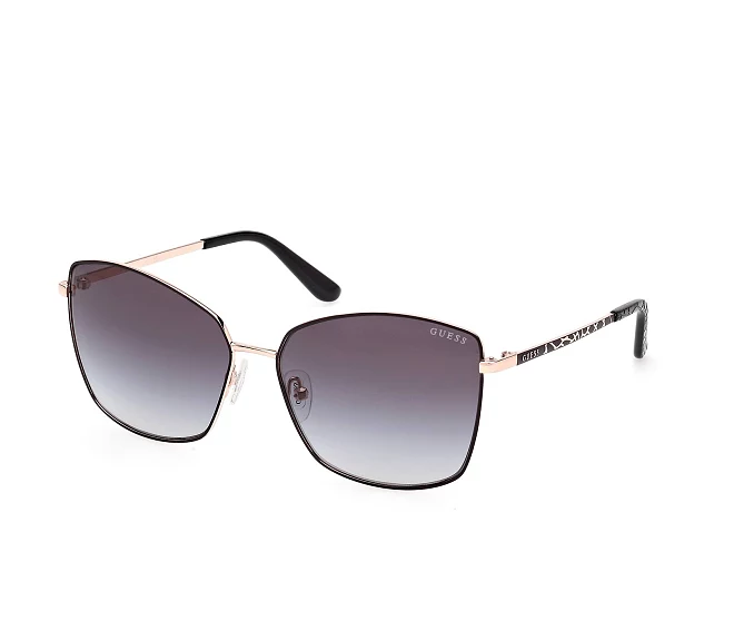 Guess sunglasses GU00149S 02B 59 15 BlackRose gold