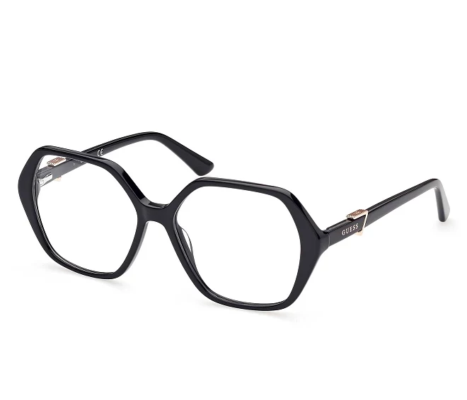 Guess eyeglasses GU2875-V 001 55 15 BlackRose gold